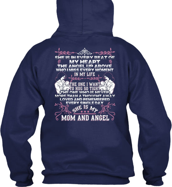She Is My Mom And Angel T Shirt, I Love Mom T Shirt