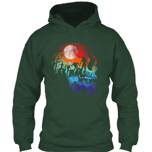 A black t-shirt with the shopify logo