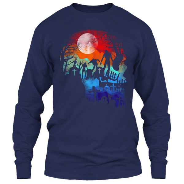 A black t-shirt with the shopify logo