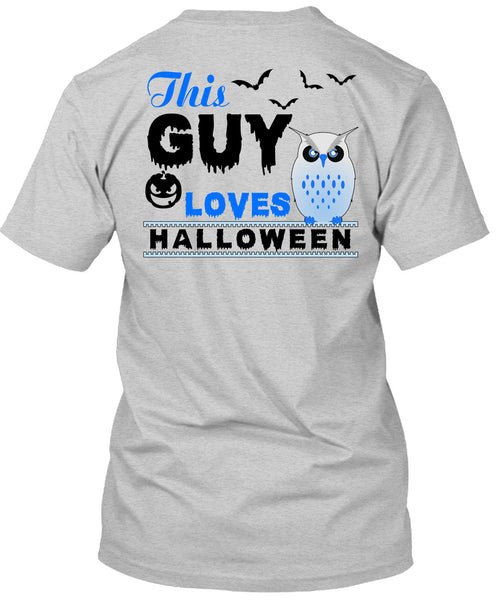 This Guy Loves Halloween T Shirt, Wait For Halloween T Shirt