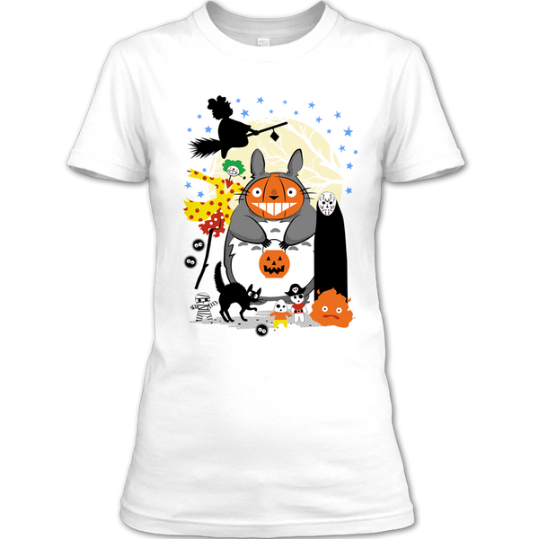 A black t-shirt with the shopify logo