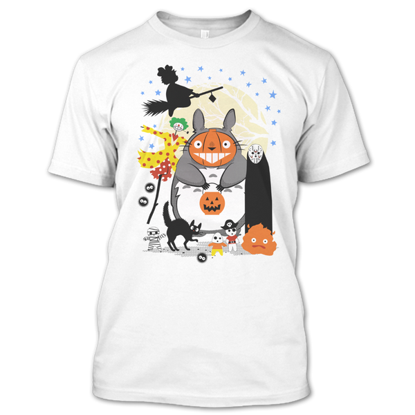 A black t-shirt with the shopify logo