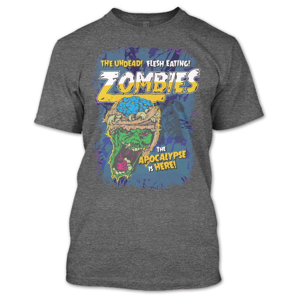 A black t-shirt with the shopify logo