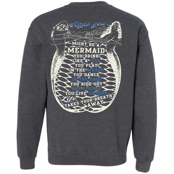 Being A Mermaid T Shirt, I Love Mermaid Sweatshirt