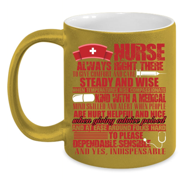 Nurse Always Right Coffee Mug, Funny Gift For Nurses Coffee Cup