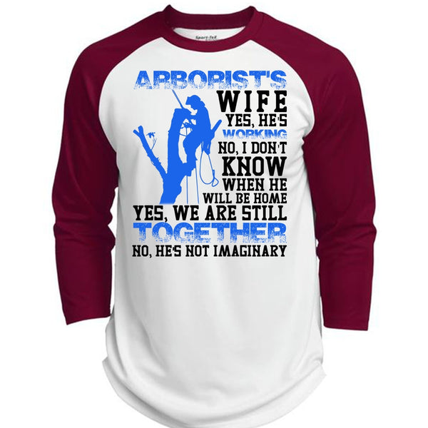 Arborist's Wife T Shirt, I Love Wife T Shirt, Awesome T-Shirts  (Polyester Game Baseball Jersey)