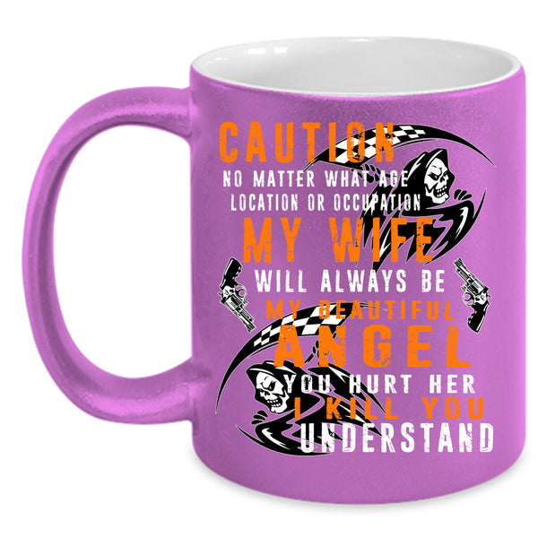 My Wife Coffee Mug, My Beautiful Angel Coffee Cup