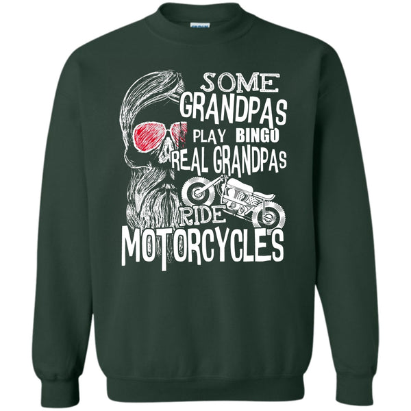 Real Grandpas Ride Motorcycles T Shirt, Coolest Grandpas Sweatshirt