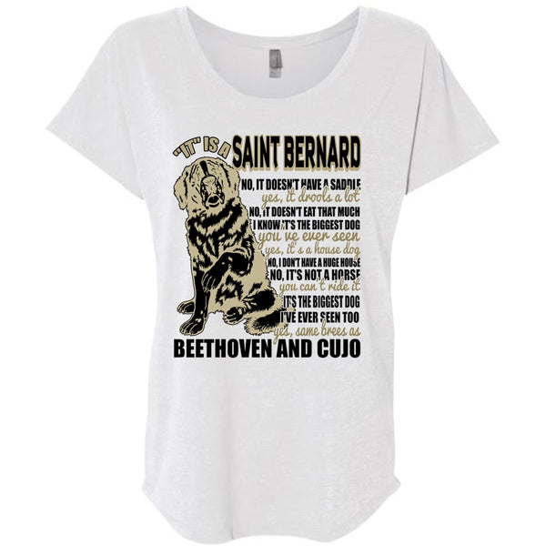 It Is A Saint Bernard T Shirt, I Love My Dog T Shirt, Awesome T-Shirts