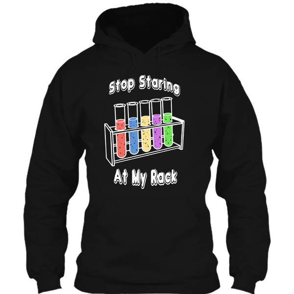 A black t-shirt with the shopify logo