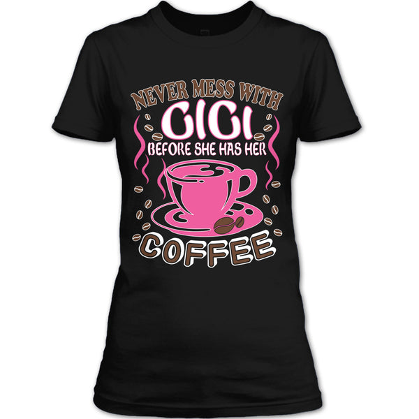 A black t-shirt with the shopify logo