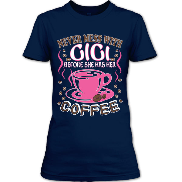 A black t-shirt with the shopify logo