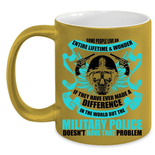 Funny Policeman Coffee Mug, The Military Police Accent Mug