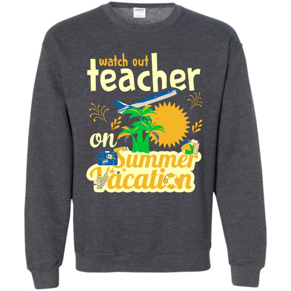 I'm A Coolest Teacher T Shirt, Funny Summer Vacation Sweatshirt