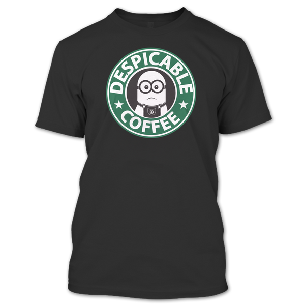 A black t-shirt with the shopify logo