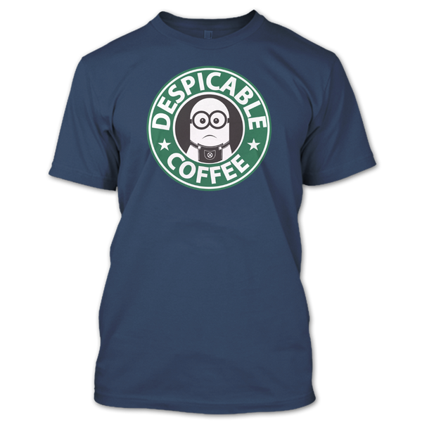 A black t-shirt with the shopify logo