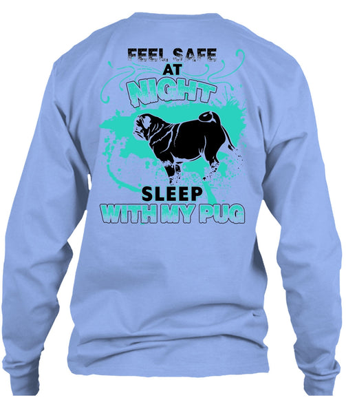 Sleep With My Pug T Shirt, I Love Pug T Shirt