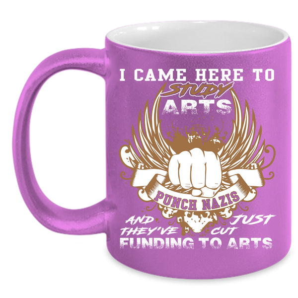 I Came Here To Study Arts Coffee Mug, Awesome Artist Coffee Cup