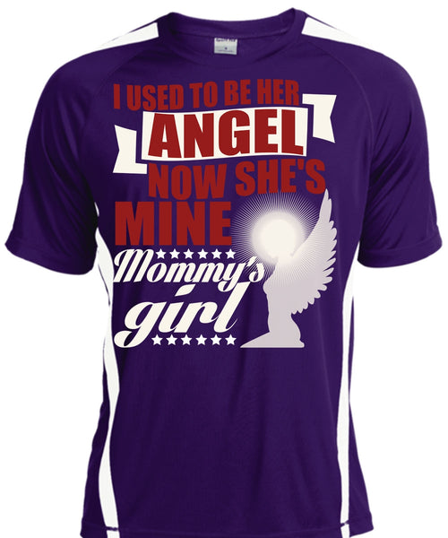 I Used To Be Her Angel T Shirt, Mommy's Girl T Shirt, Cool Shirt