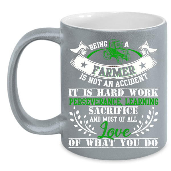 Being A Farmer Coffee Mug, Best Gift For Farmer Coffee Cup