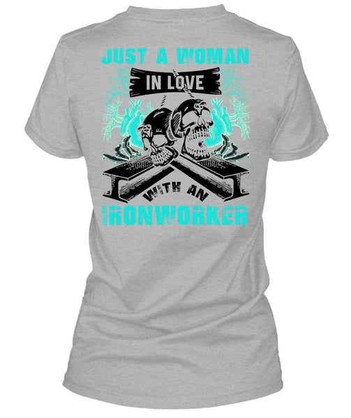 Love With An Ironworker T Shirt, I Love Ironworker T Shirt