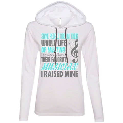 A black t-shirt with the shopify logo