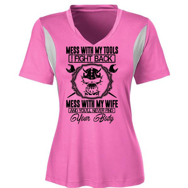 Mess With My Wife T Shirt, I Love Mechanic T Shirt, Awesome T-Shirts