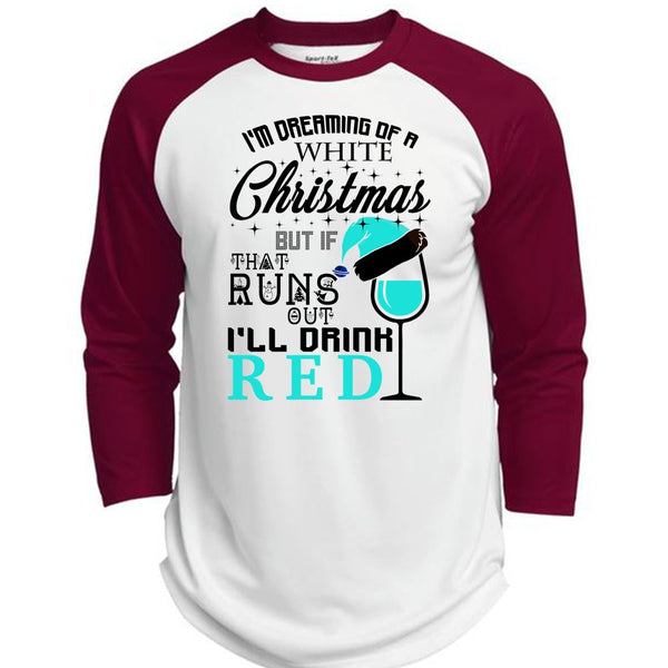 I'm Dreaming Of A White Christmas T Shirt, Happy New Year T Shirt, Awesome T-Shirts  (Polyester Game Baseball Jersey)