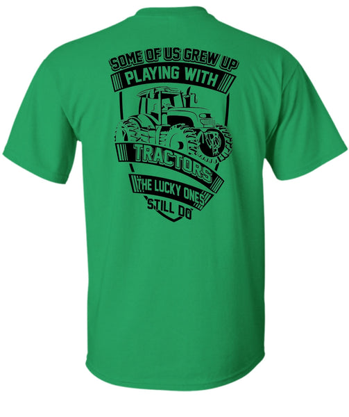 Playing With Tractors T Shirt, I Love Trucking T Shirt