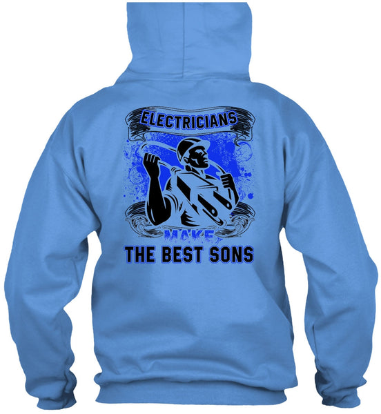 Electricians Make The Best Sons T Shirt, I Love Electrician T Shirt