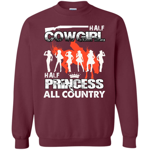 Half Princess T Shirt, All Country Sweatshirt