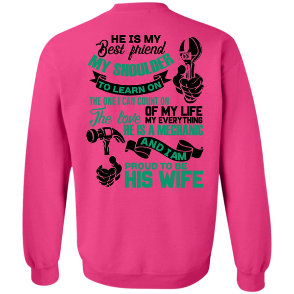 I Love Wife T Shirt, Proud To Be His Wife Sweatshirt