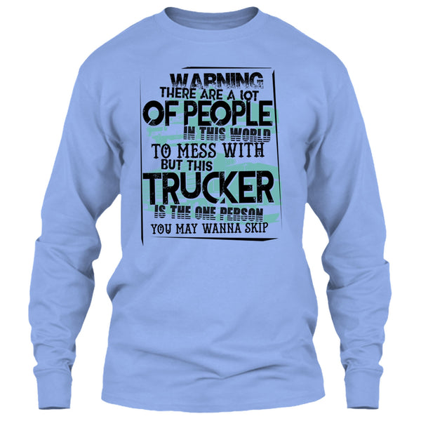 This Trucker T Shirt, I Am A Truck Driver T Shirt