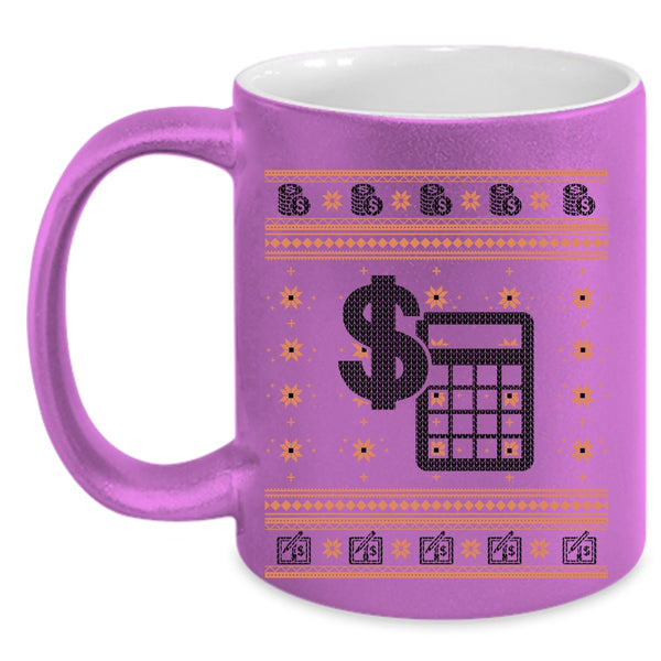 Cool Christmas Gift For Accountant Coffee Mug, Accountant Accent Mug