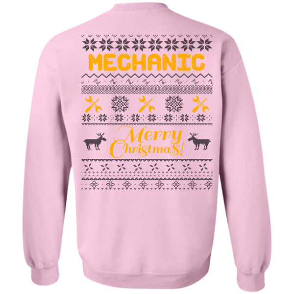 I Love Mechanic T Shirt, Mechanic Merry Christmas Sweatshirt