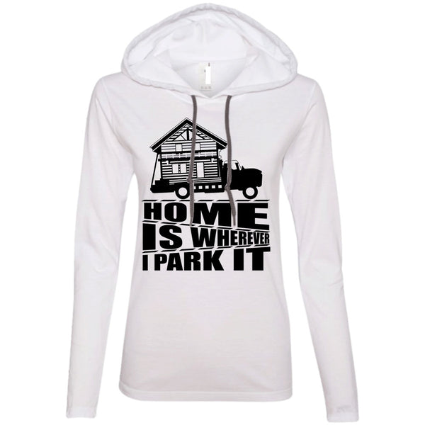 A black t-shirt with the shopify logo