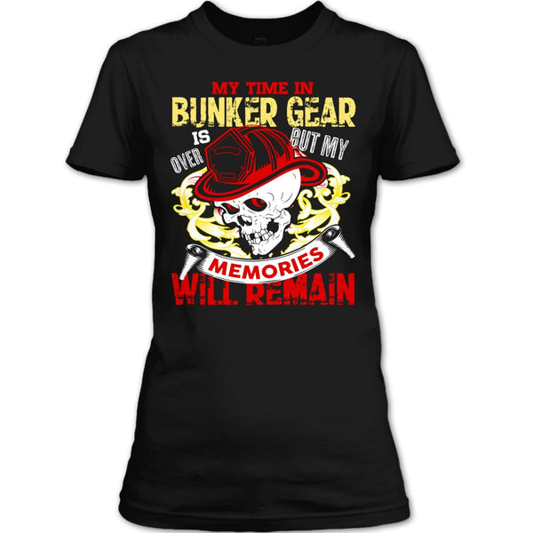 I Love Two Things T Shirt, Fighting Fire And Beer T Shirt