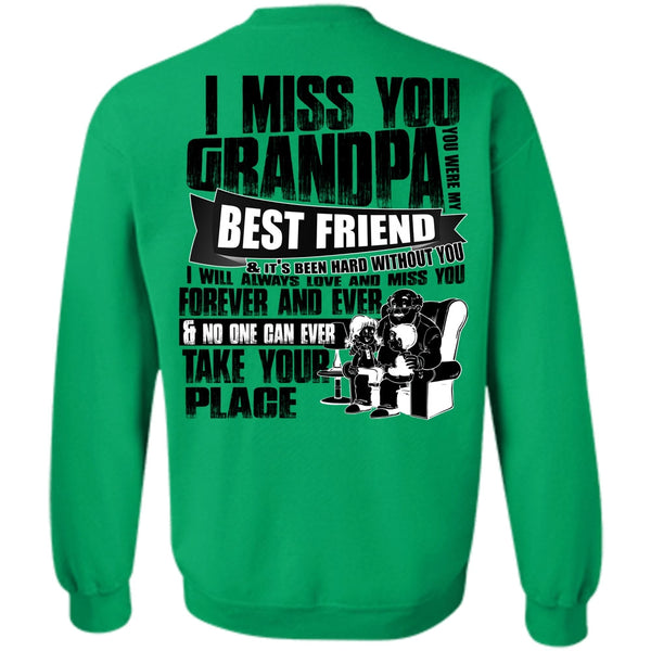 I Love Grandpa T Shirt, I Miss You Grandpa Sweatshirt