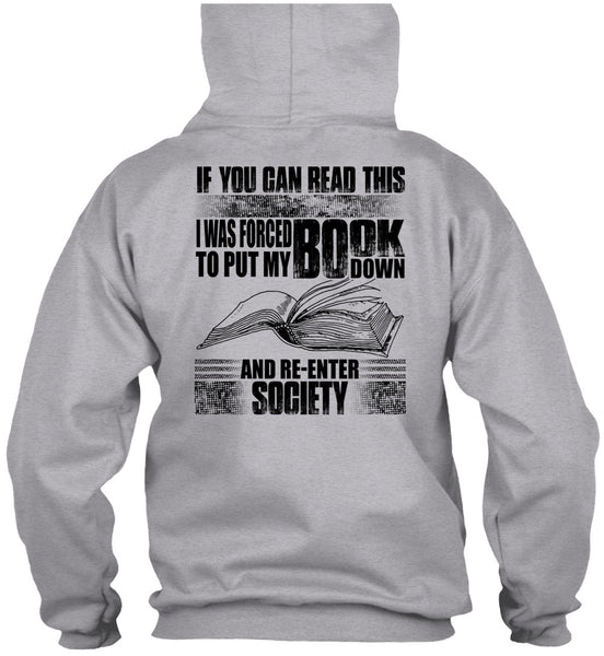 Yo Can Read This T Shirt, Put My Book Down T Shirt