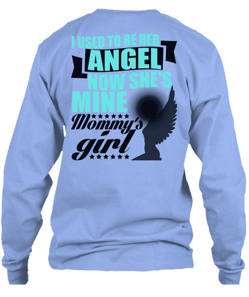 I Used To Be Her Angel T Shirt, I Love Mom T Shirt