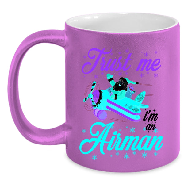 Christmas Gift For Airman Coffee Mug, I'm An Airman Accent Mug
