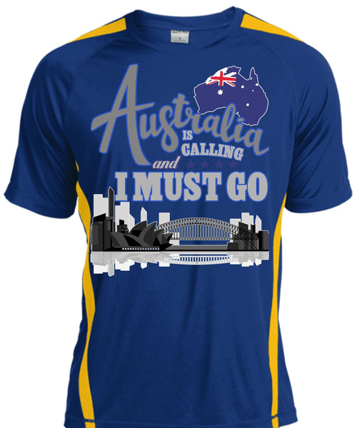 Australia Is Calling T Shirt, I Must Go T Shirt, Cool Shirt