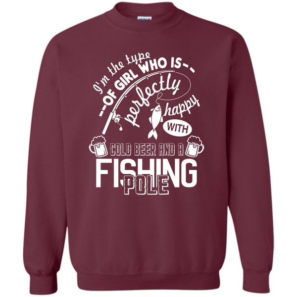 A Fishing Pole T Shirt, Coolest Fishing Lover Sweatshirt