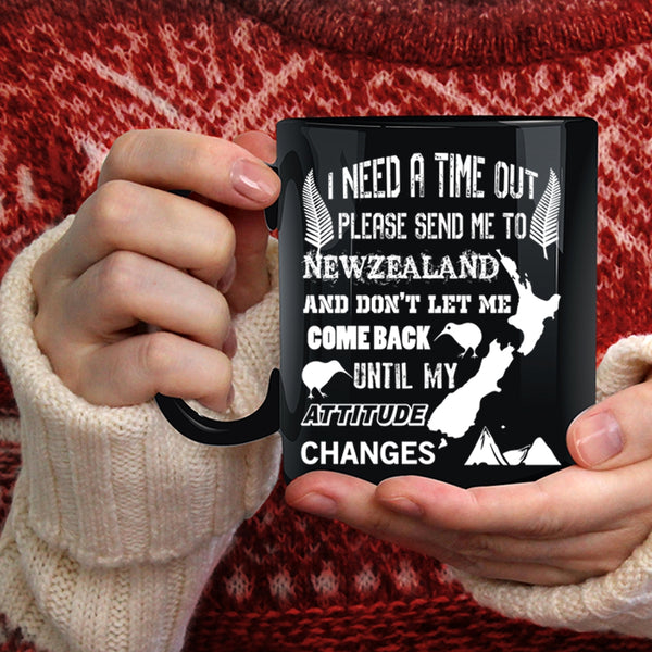 Send Me To Newzealand Coffee Mug, Funny Traveling Coffee Cup