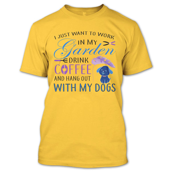 A black t-shirt with the shopify logo