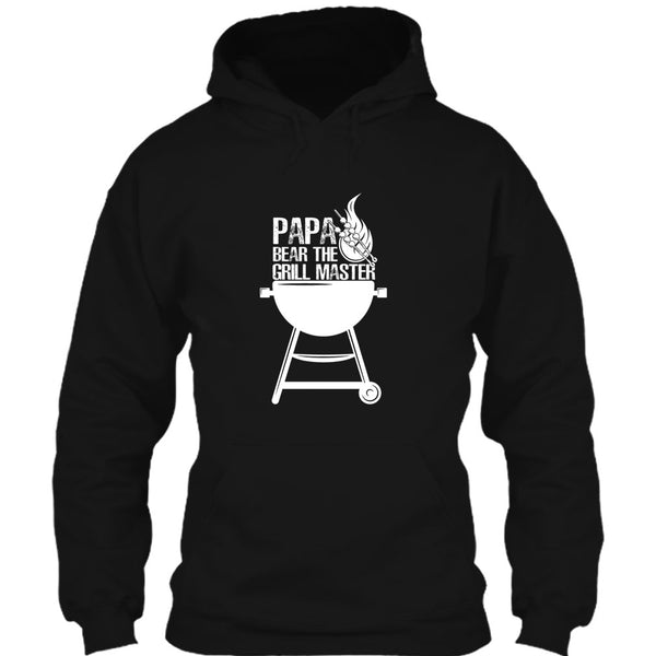 Papa Bear The Grill Master T Shirt, Cooking Papa T Shirt