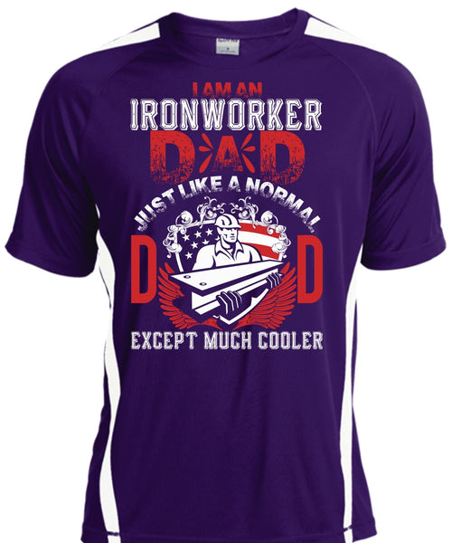 I Am An Ironworker Dad T Shirt, Being An Ironworker T Shirt, Cool Shirt