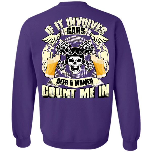 I Love Mechanic T Shirt, Beer And Women Sweatshirt