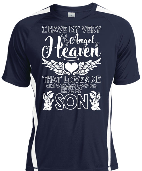 He Is My Son T Shirt, Angel In Heaven T Shirt, Cool Shirt