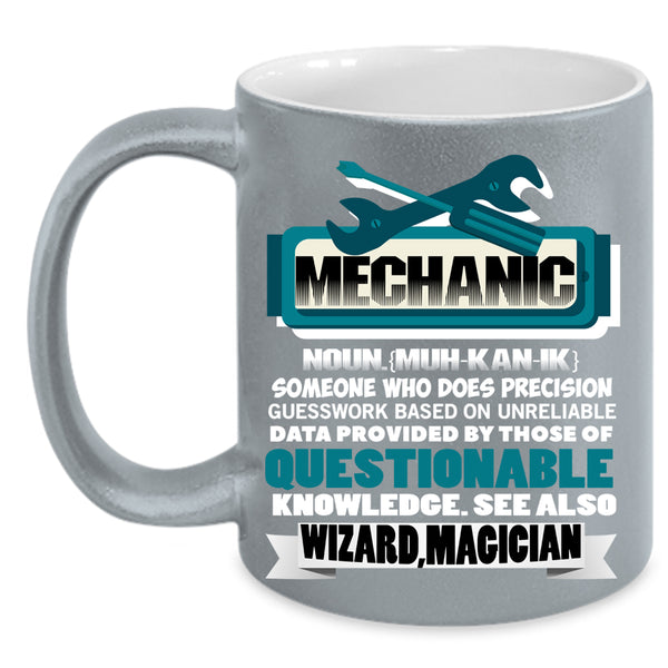 Mechanic Coffee Mug, Cute Gift For Mechanics Coffee Cup